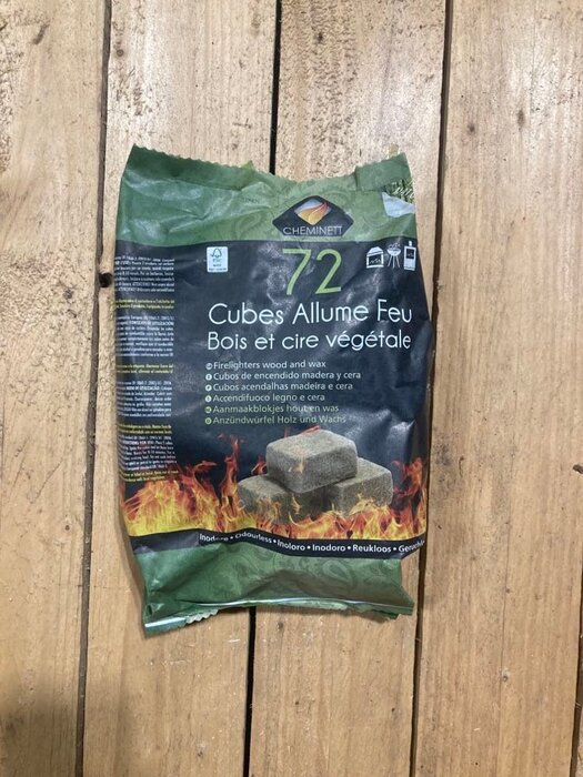 STARWAX CUBES Aanmaakblokjes – PEFC-gecertificeerd – 64 Stuks – Geurloos En Smaakneutraal – Brandduur Tot 10 Minuten – Voor Barbecue, Open Haard Of Kampvuur 3 miniatura